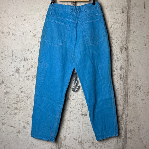 Marithe Francois Girbaud Brand X 34" Blue Straight Fit Cotton Denim Jeans - Picture 2 of 9